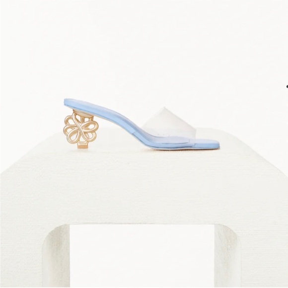 Cult Gaia Bloom Sandal Ice blue - Picture 2 of 8